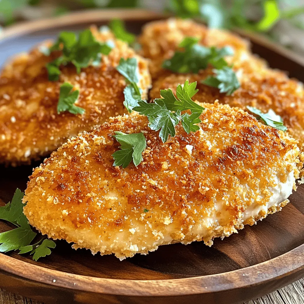 Crispy Parmesan Crusted Chicken Simple and Tasty Meal