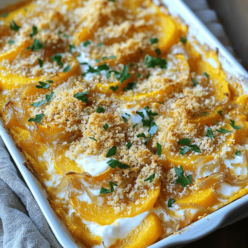 French Onion Squash Casserole Flavorful and Easy Recipe