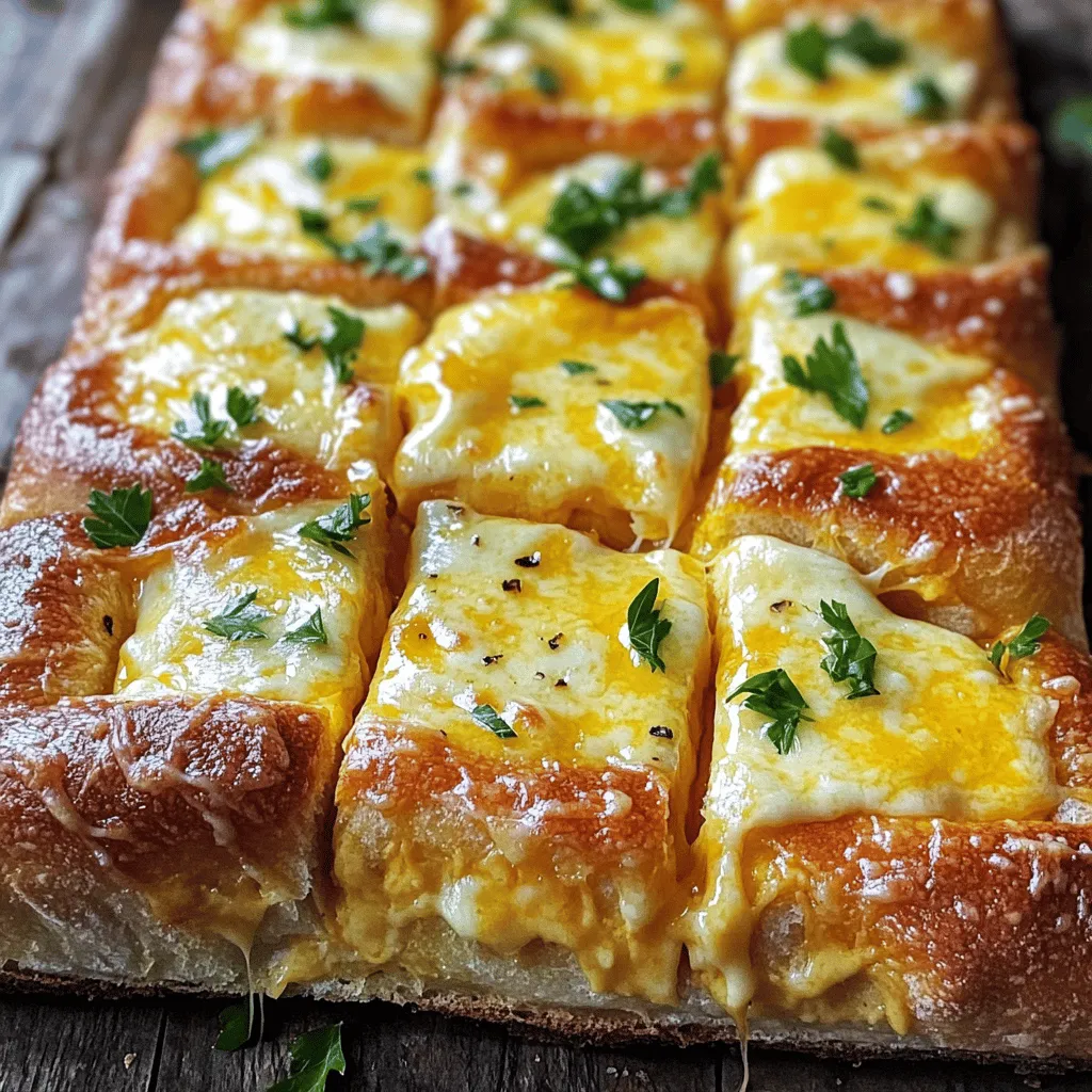 Cheesy Garlic Pull Apart Bread Irresistible Delight