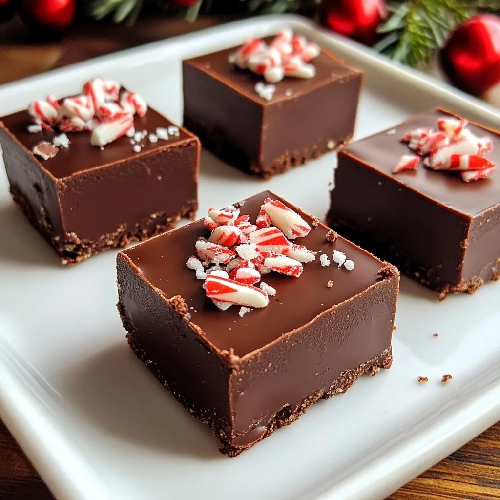 Mint Chocolate Fudge Irresistible Easy Dessert Recipe