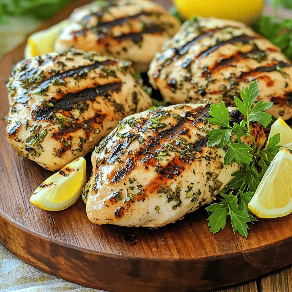 Herbed Lemon Grilled Chicken Flavorful and Juicy Dish
