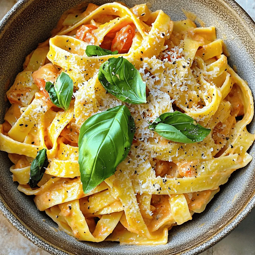 Creamy Tomato Basil Pasta Flavorful Dinner Delight