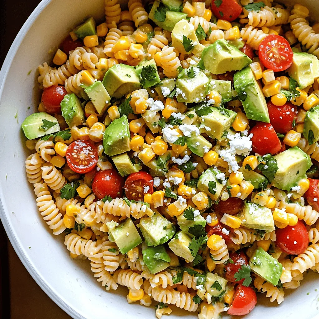 Healthy Street Corn Pasta Salad Flavorful and Fresh Dish