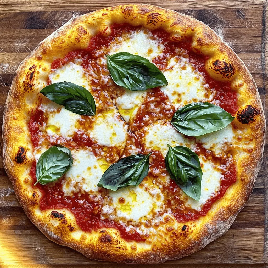 Homemade Margherita Pizza Simple and Delicious Recipe