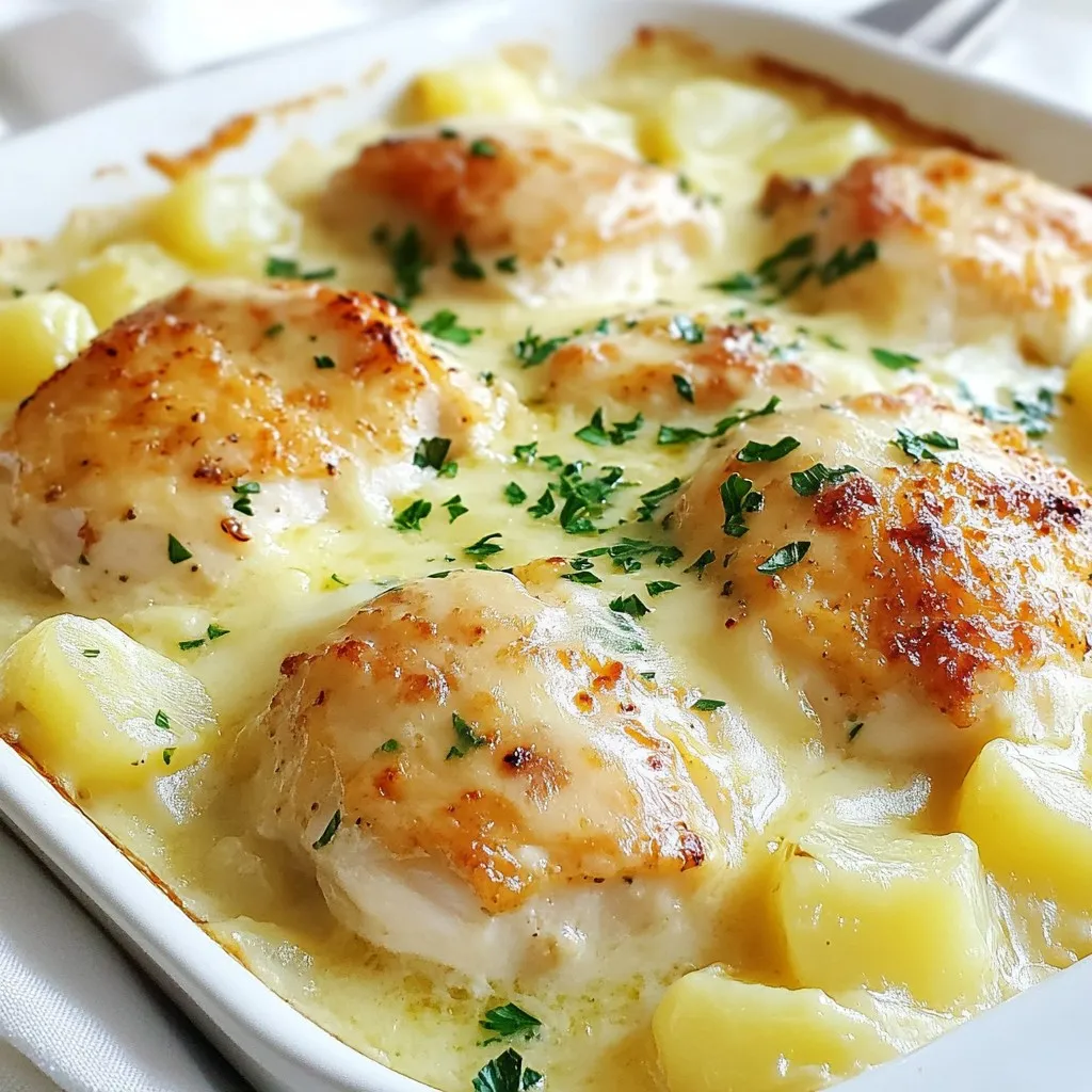 Garlic Parmesan Crockpot Chicken &#038; Potatoes Delight