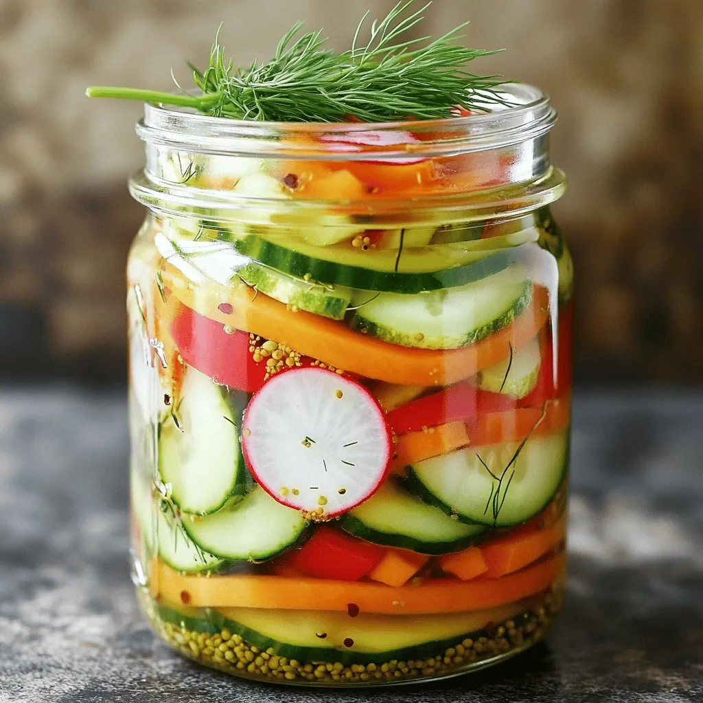 Tangy Pickled Vegetables Simple and Flavorful Recipe