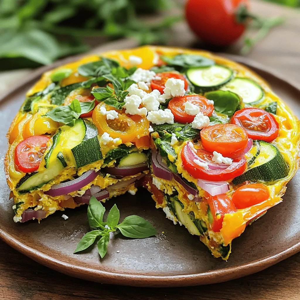 Vegetable Frittata Tasty and Simple Breakfast Recipe
