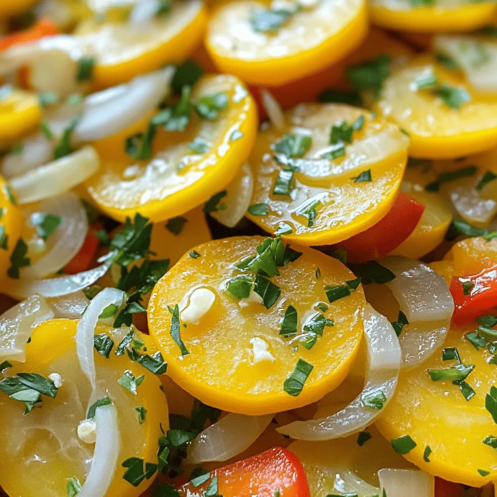 Sautéed Yellow Squash Flavorful and Easy Recipe