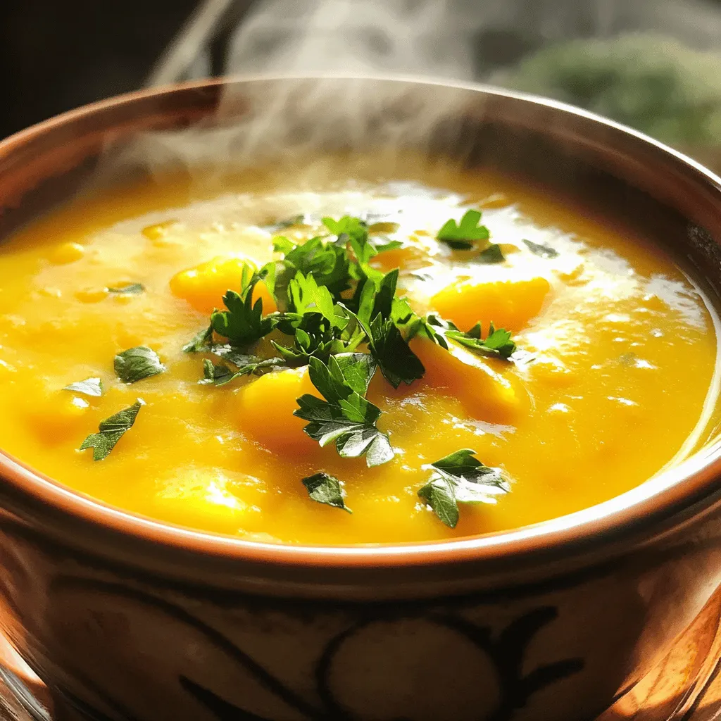 Creamy Carrot Potato Soup Warm and Comforting Bowl