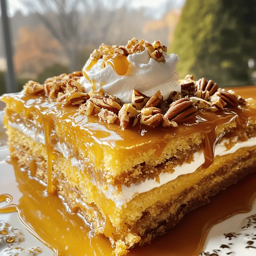 Caramel Pecan Dump Cake Irresistible Dessert Recipe