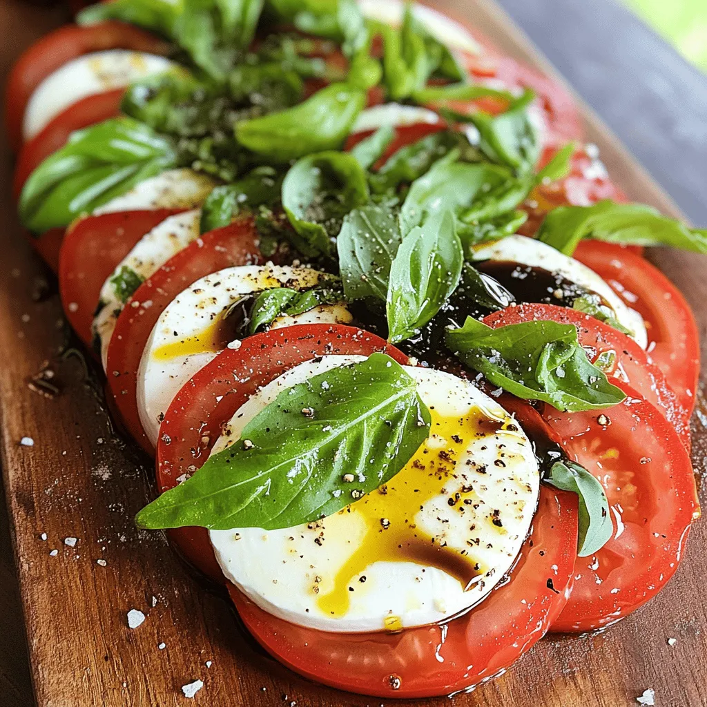 Simple Caprese Salad Fresh and Flavorful Delight