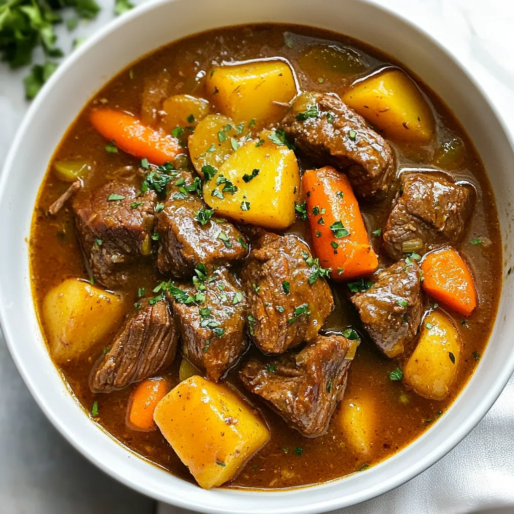 Instant Pot Beef Stew Cozy Style Comfort Dish
