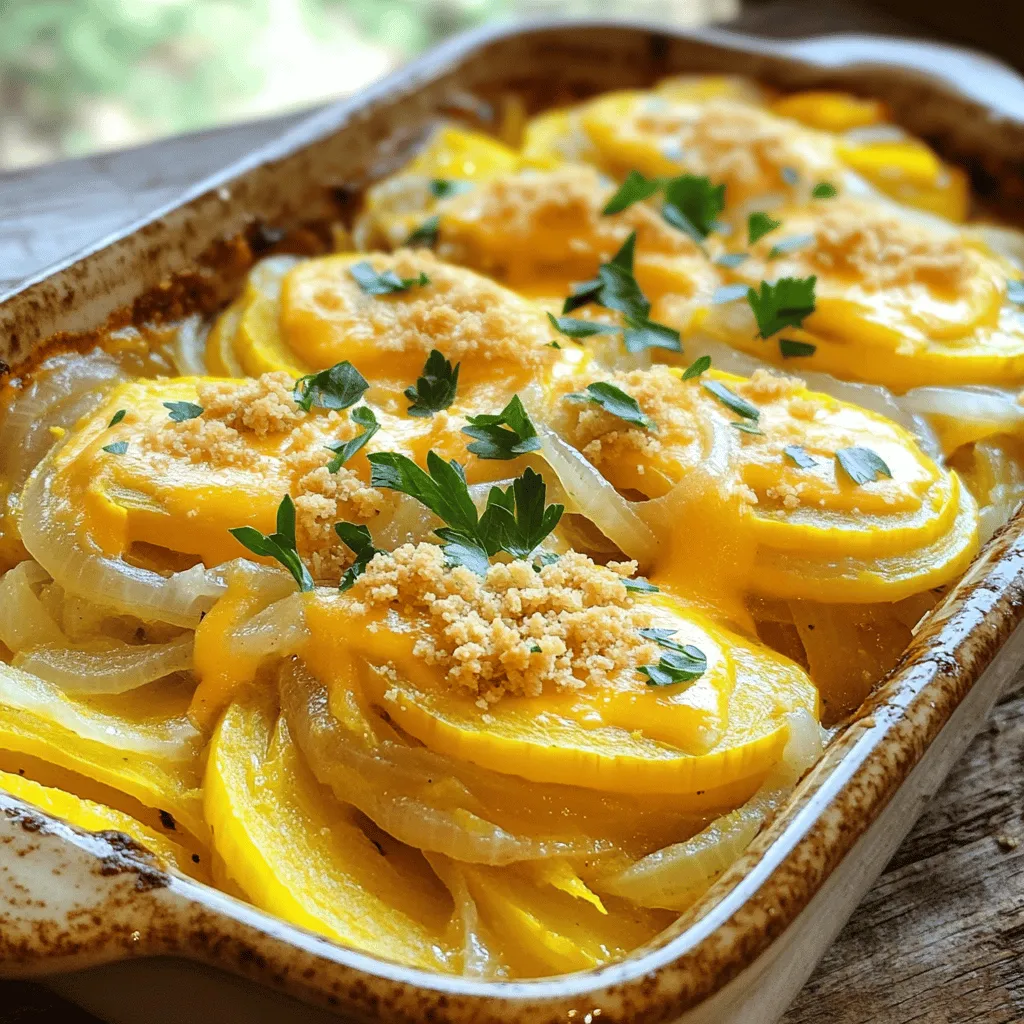 Classic Yellow Squash Casserole Delightful Side Dish