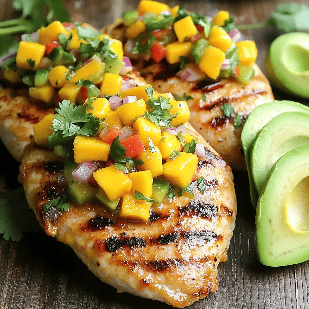 Mango Salsa Chicken Flavorful and Easy Grilled Dish