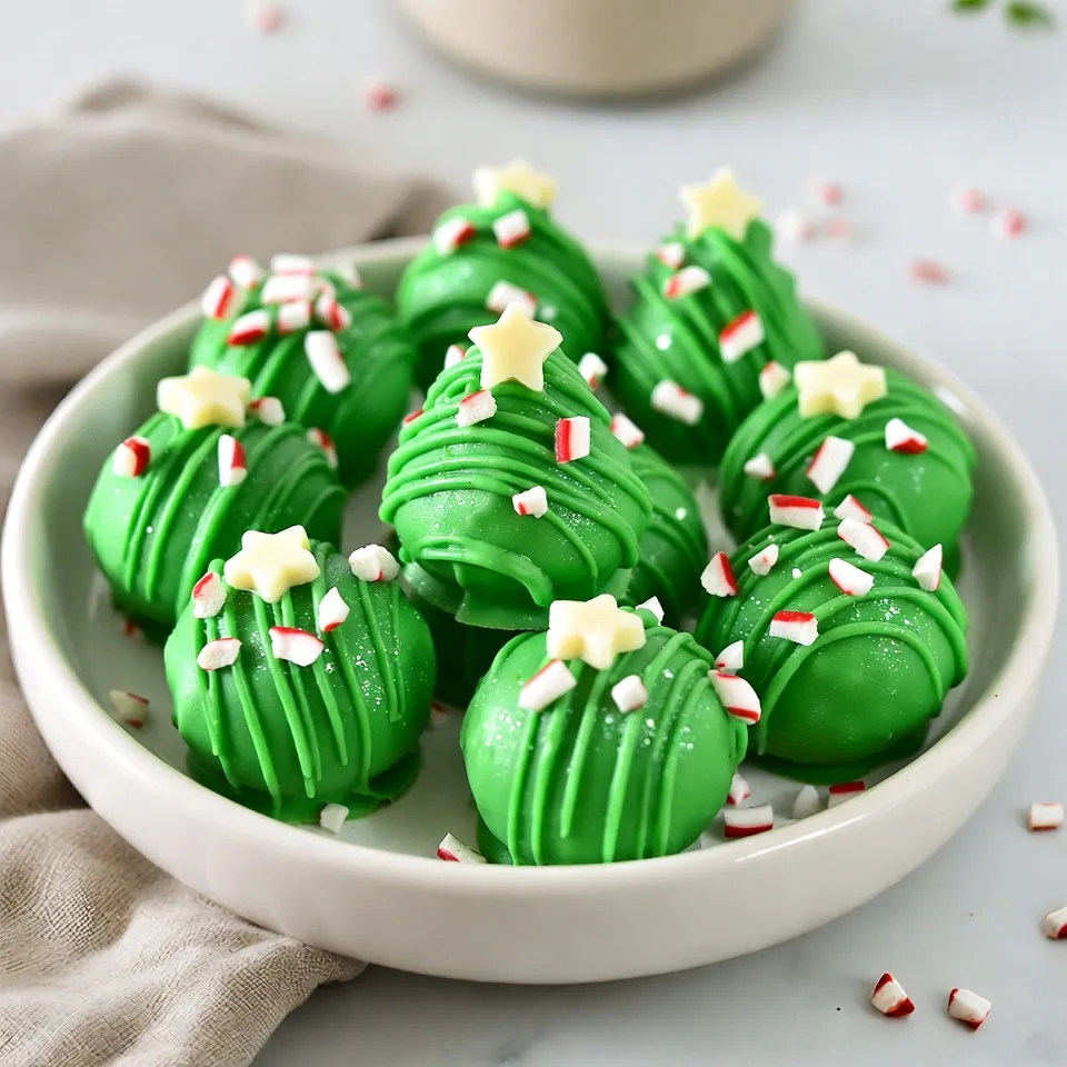 Christmas Tree Cake Truffles Festive Treat Idea