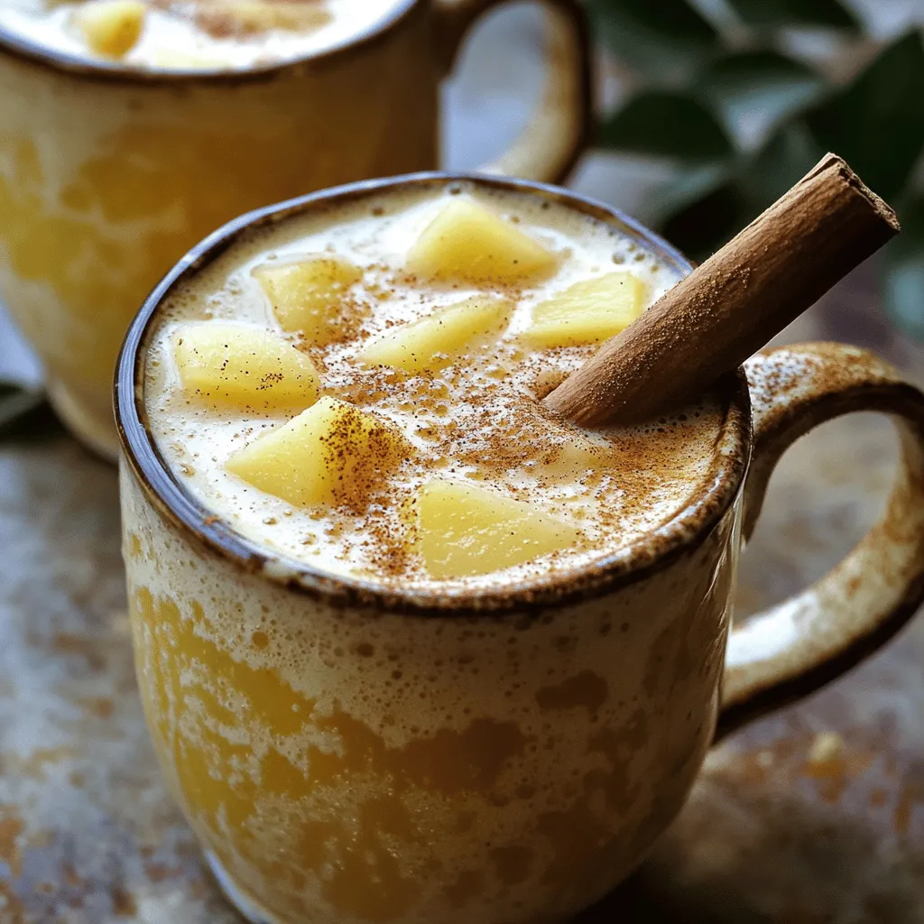 Honey Ginger Pear Tea Latte Invigorating and Simple Recipe
