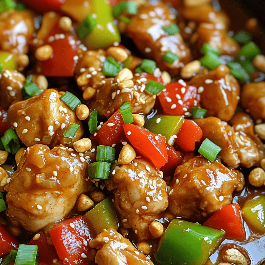 Crockpot Kung Pao Chicken Flavorful and Easy Recipe