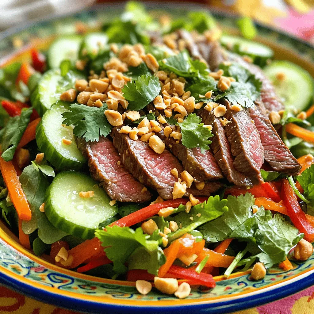 Thai Beef Salad Fresh and Flavorful Recipe Guide