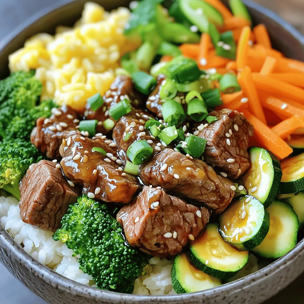 Hibachi Steak Bowls Flavorful and Filling Delight