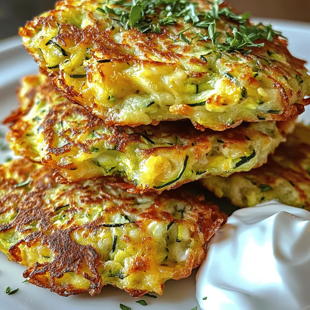 Cheesy Zucchini Fritters Savory and Simple Recipe