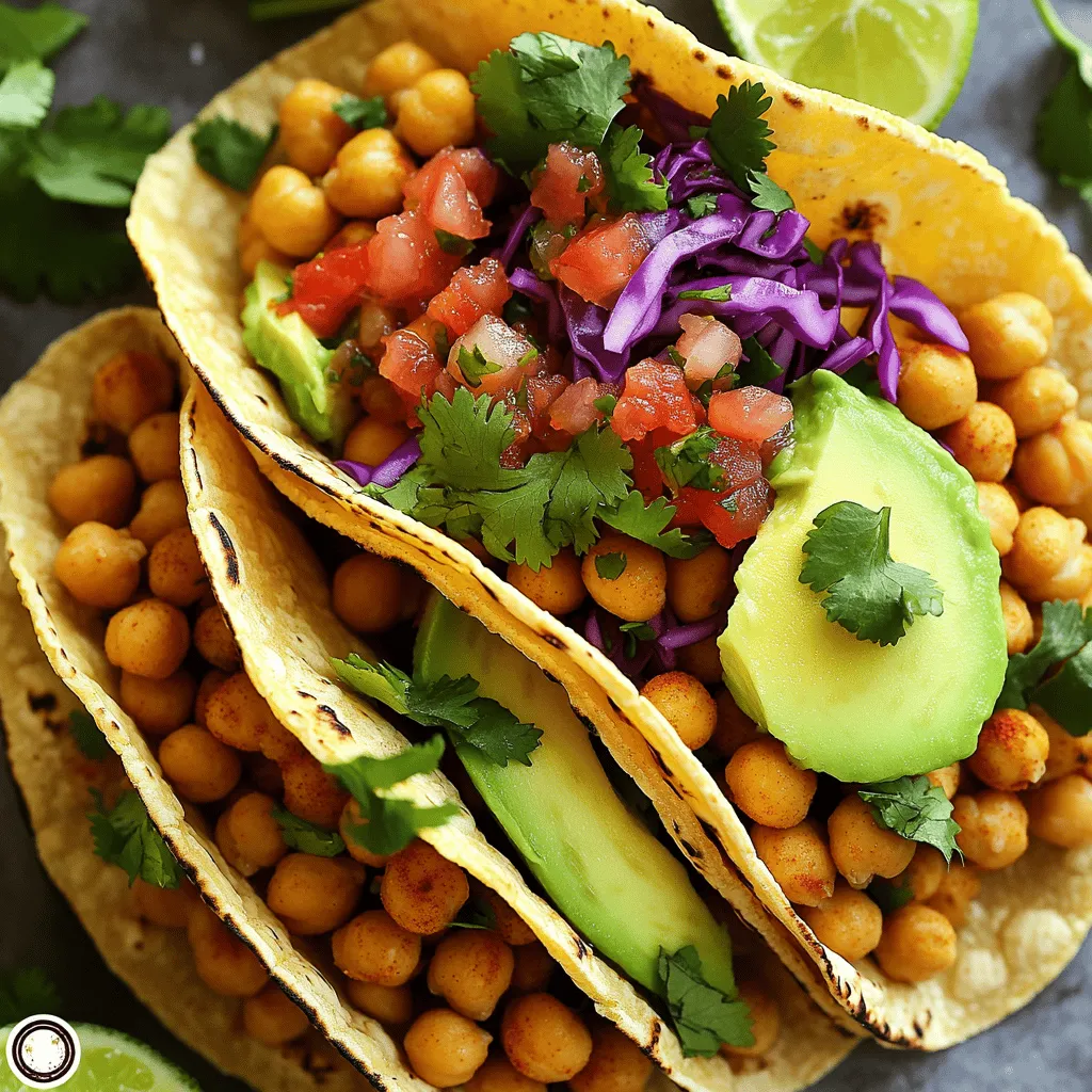 Crispy Chickpea Tacos Flavorful and Simple Recipe