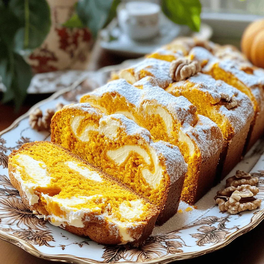 Pumpkin Cream Cheese Bread Irresistible Fall Treat