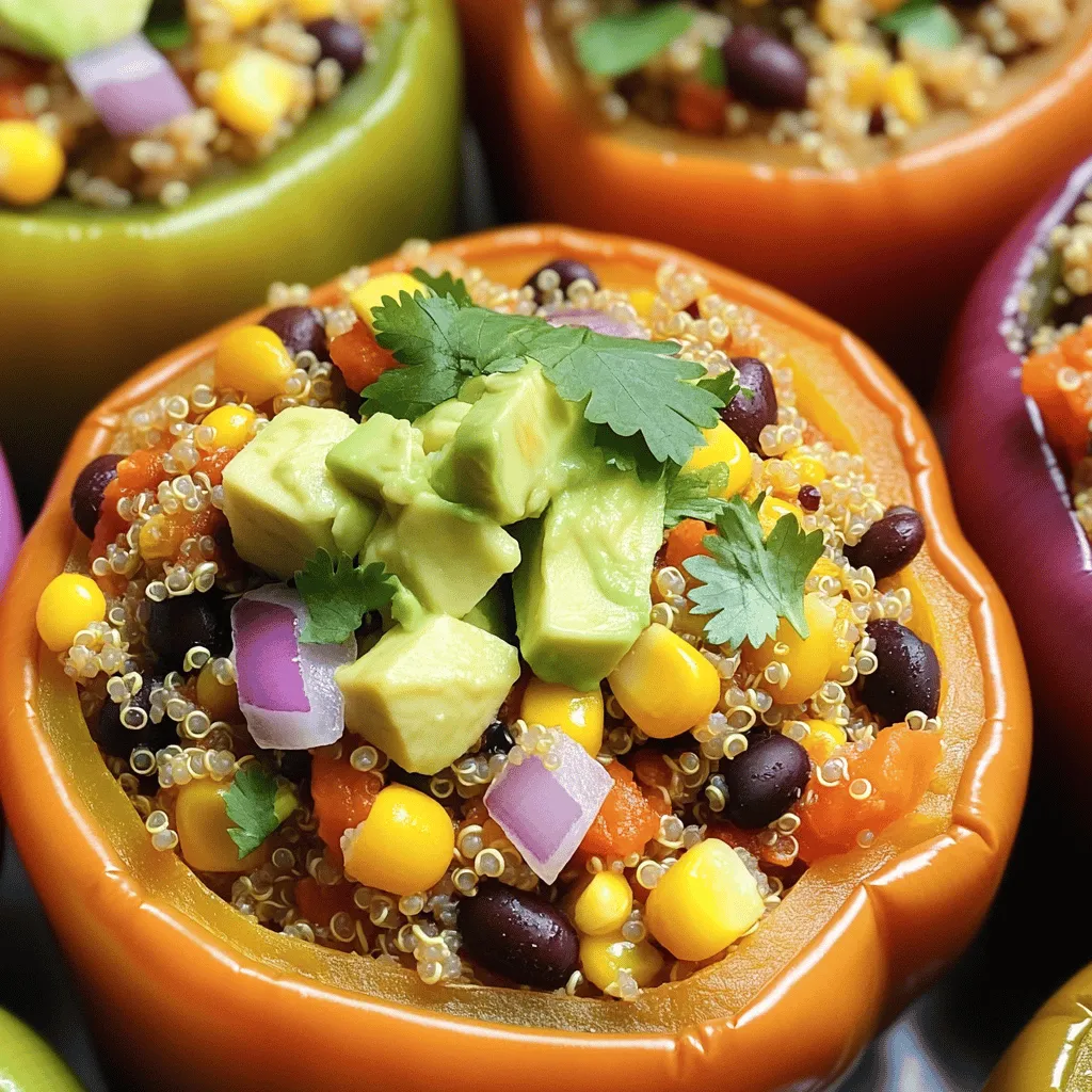 Vegan Stuffed Bell Peppers Flavorful and Healthy Meal