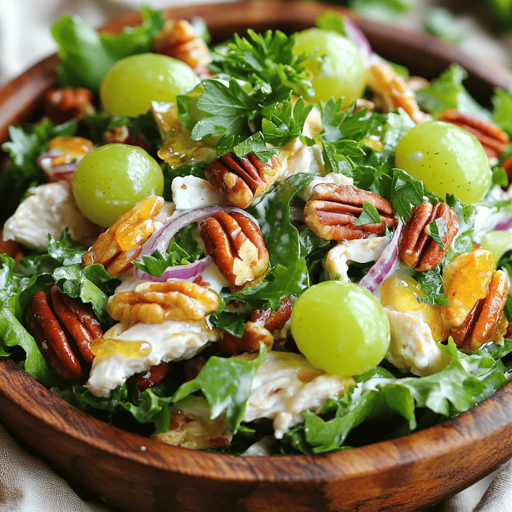 Pecan Chicken Salad Delightful and Healthy Recipe