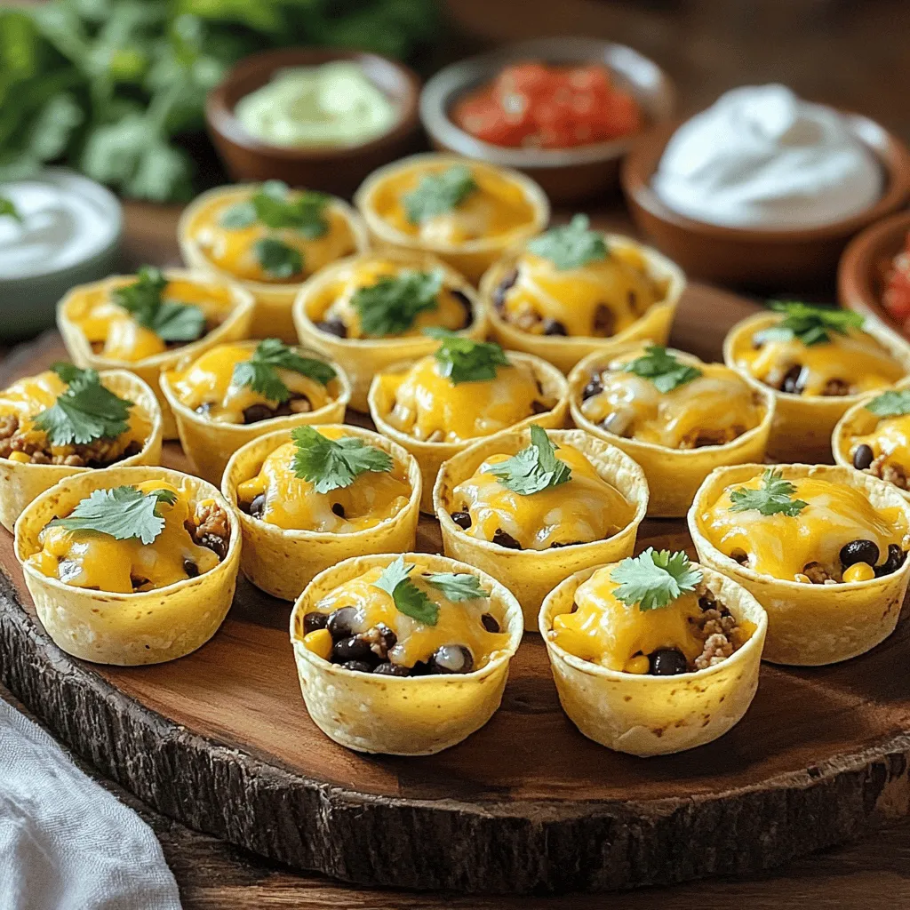 Oven-Baked Taco Bites Flavorful Crunchy Treat