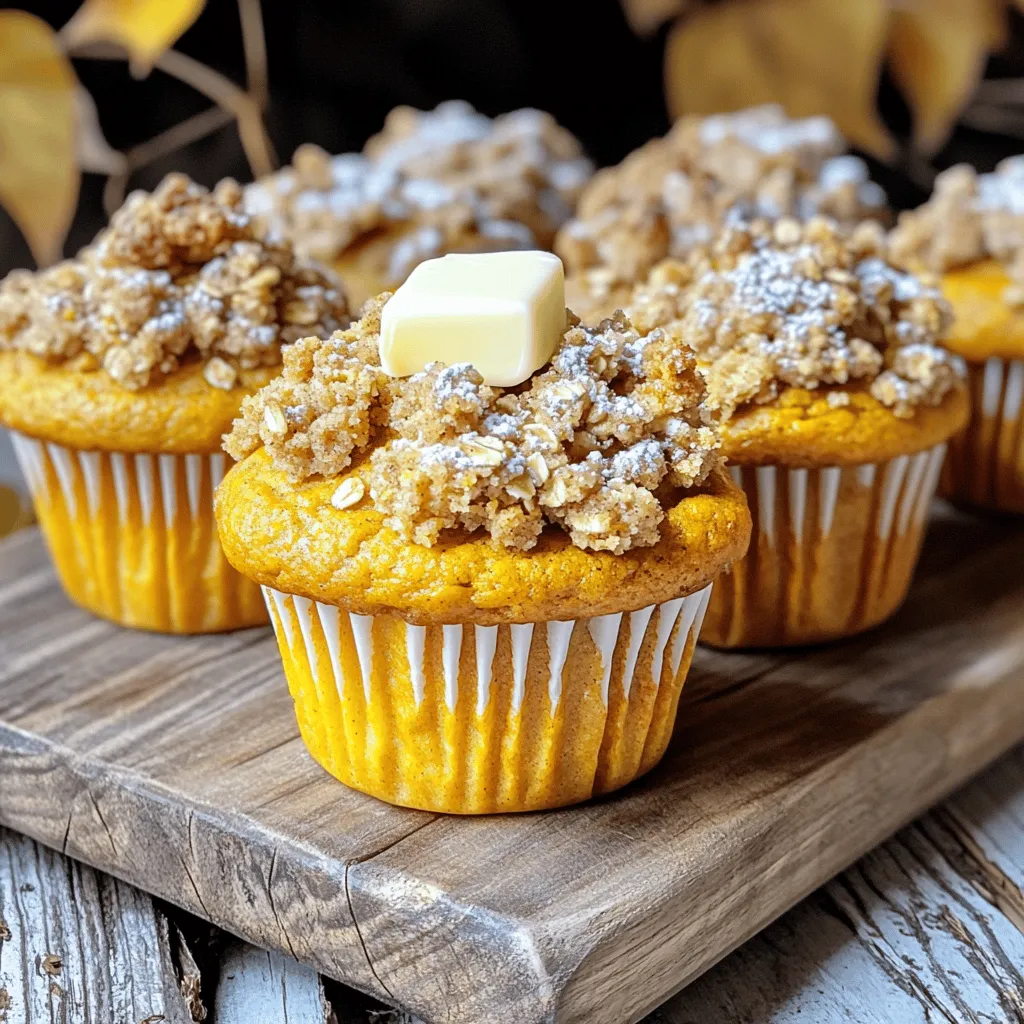 Pumpkin Streusel Muffins Delightfully Warm Treat