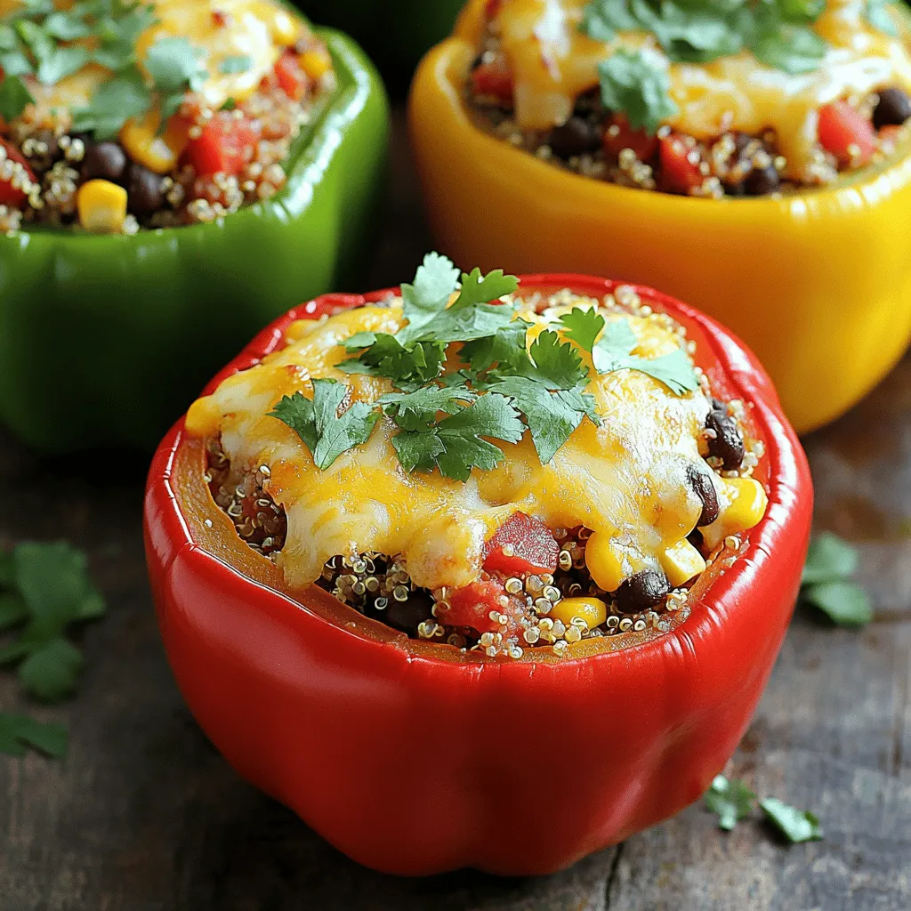 Savory Stuffed Bell Peppers Easy and Flavorful Dish