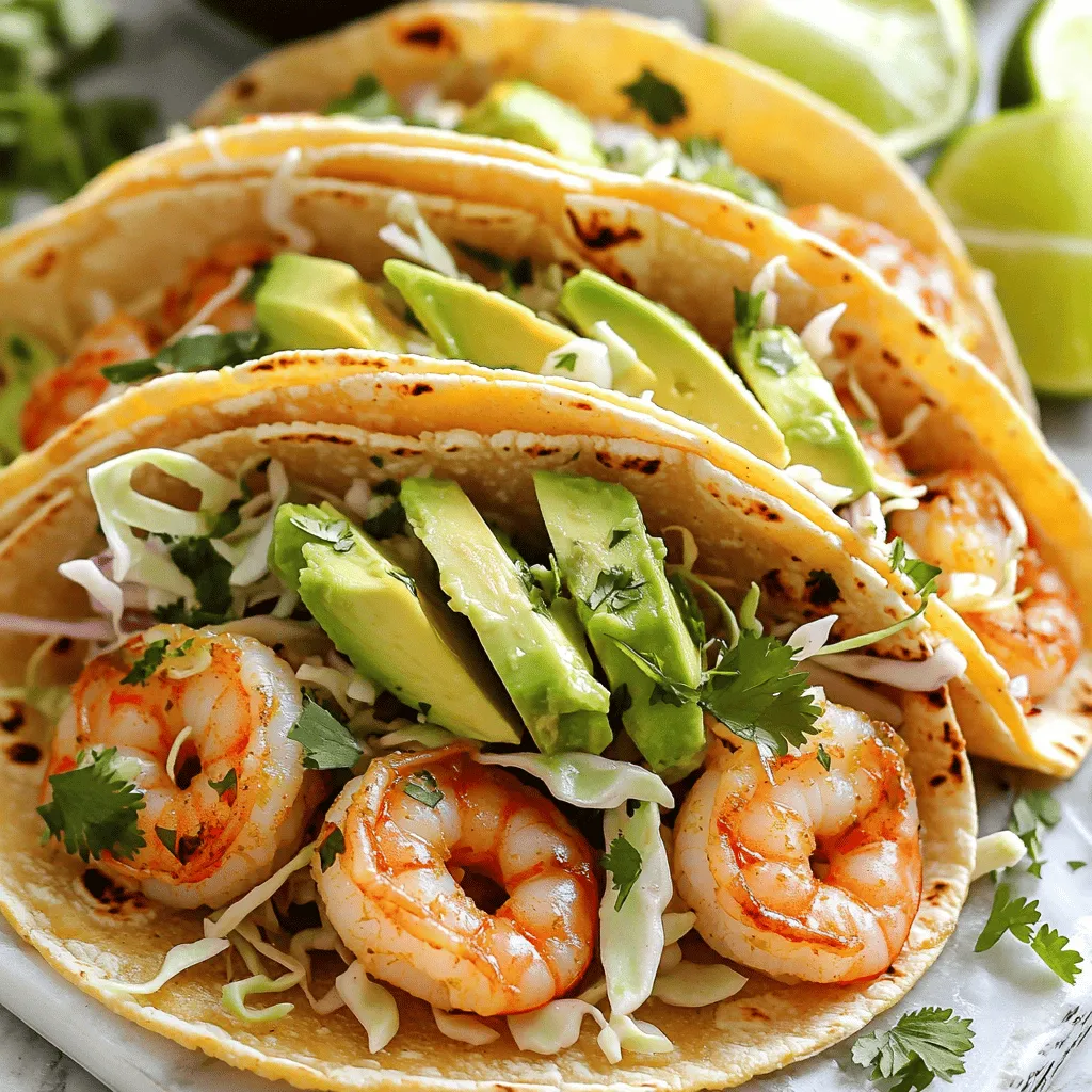 Garlic Butter Shrimp Tacos Flavorful and Easy Recipe