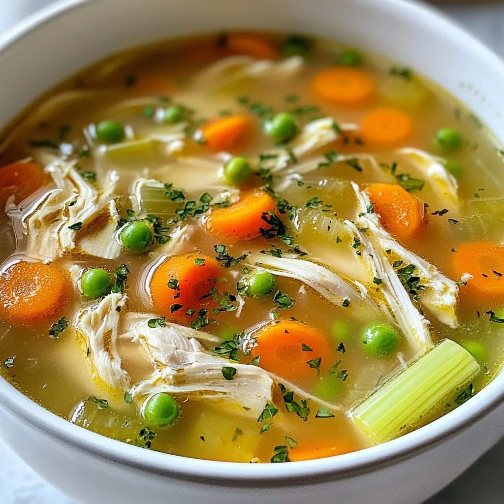 Perfect Homemade Chicken Soup Tasty and Cozy Delight