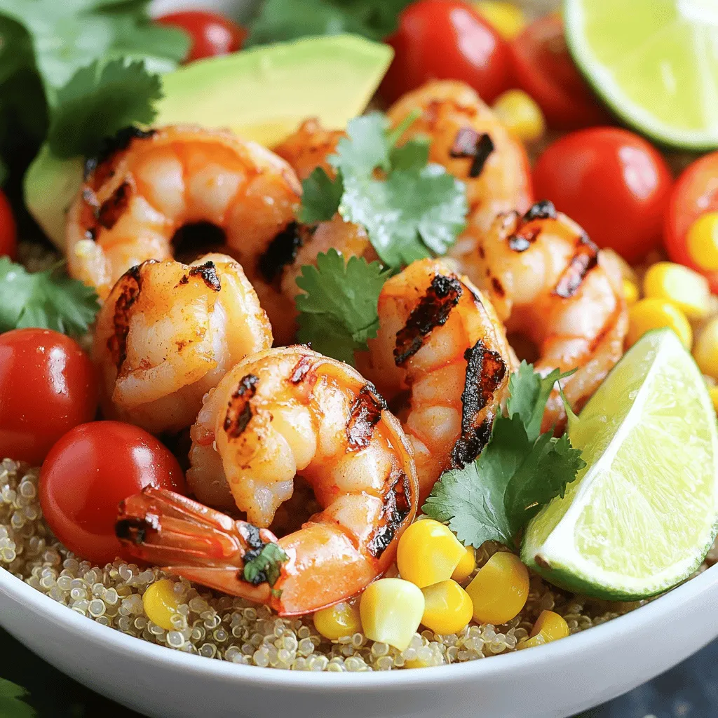 Chili Lime Grilled Shrimp Bowls Fresh and Flavorful Meal