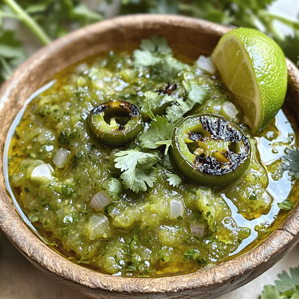 Homemade Salsa Verde Fresh and Flavorful Recipe