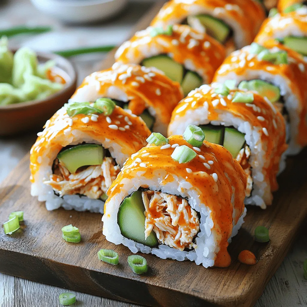 Tailgate Buffalo Chicken Sushi Rolls Simple and Fun