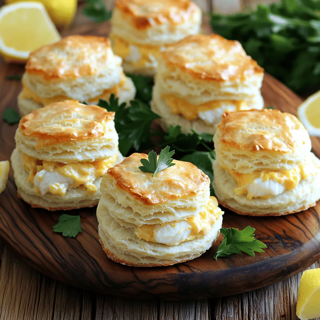 Crab Stuffed Cheddar Bay Biscuit Delightful Recipe