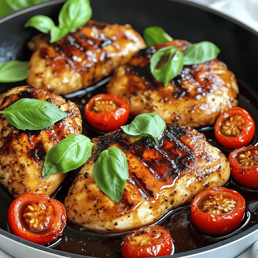Balsamic Glazed Chicken Delightful Dinner Recipe