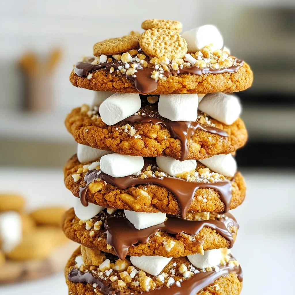 Pumpkin S’mores Cookies That Are Irresistible Treats