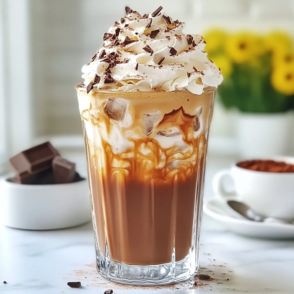 Café-Style Baileys Iced Coffee Refreshing Chill Drink