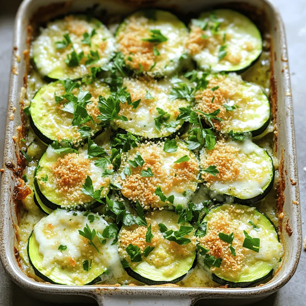 Garlic Butter Zucchini Casserole Flavorful and Easy Dish