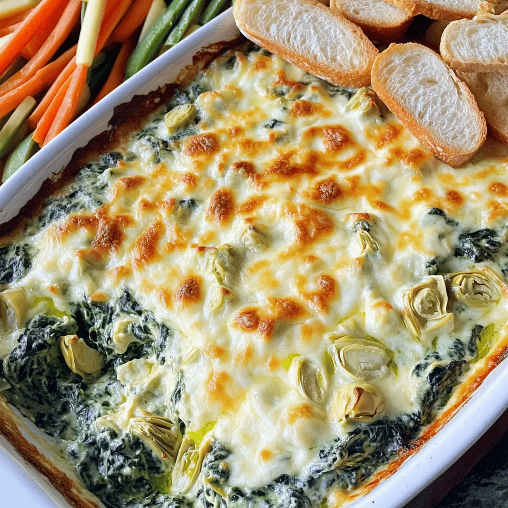 Spinach Artichoke Dip Simple and Delightful Recipe