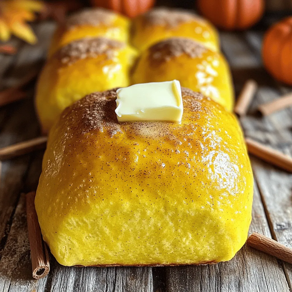 Pillowy Pumpkin Dinner Rolls Soft and Fluffy Treat