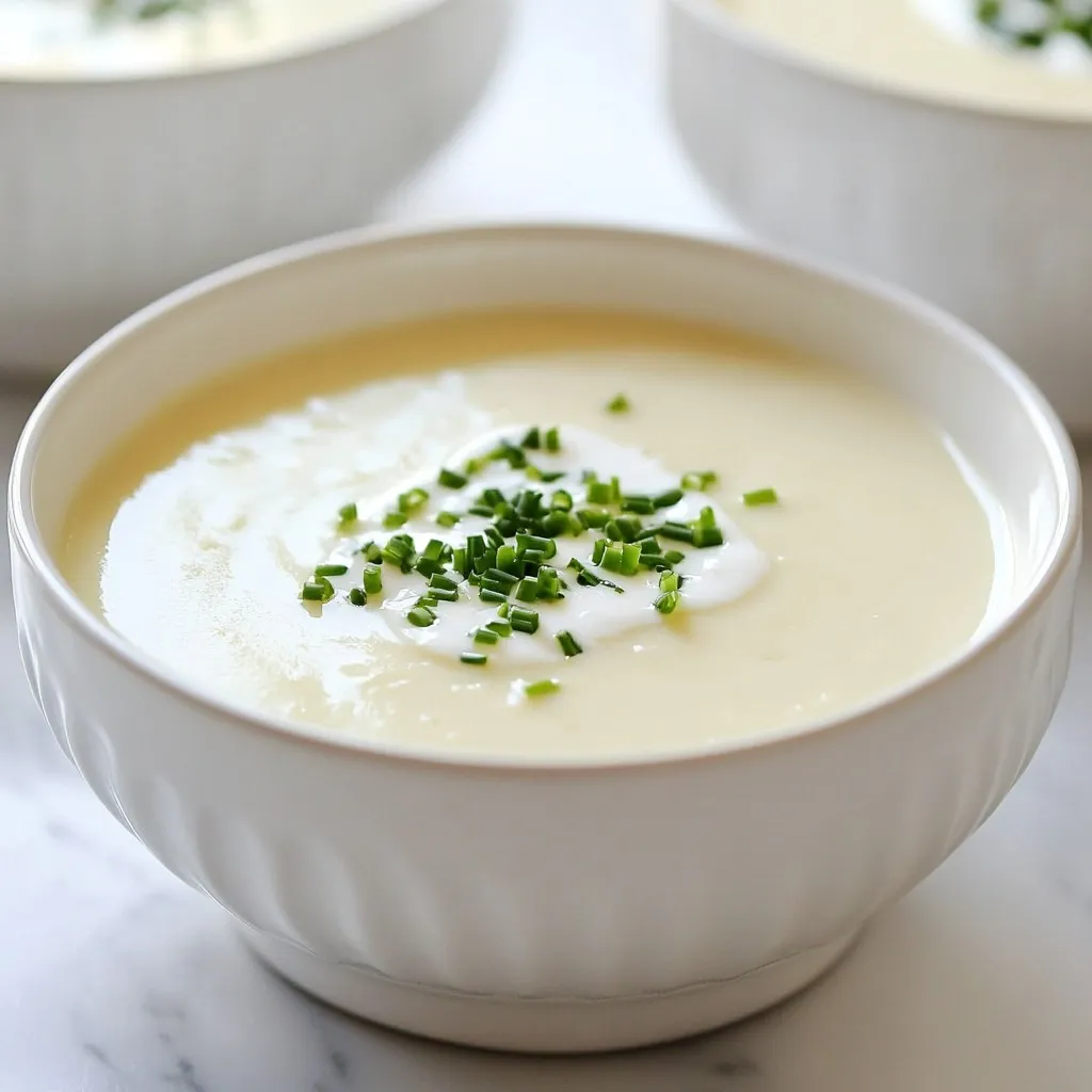 Classic Vichyssoise Creamy and Flavorful Delight