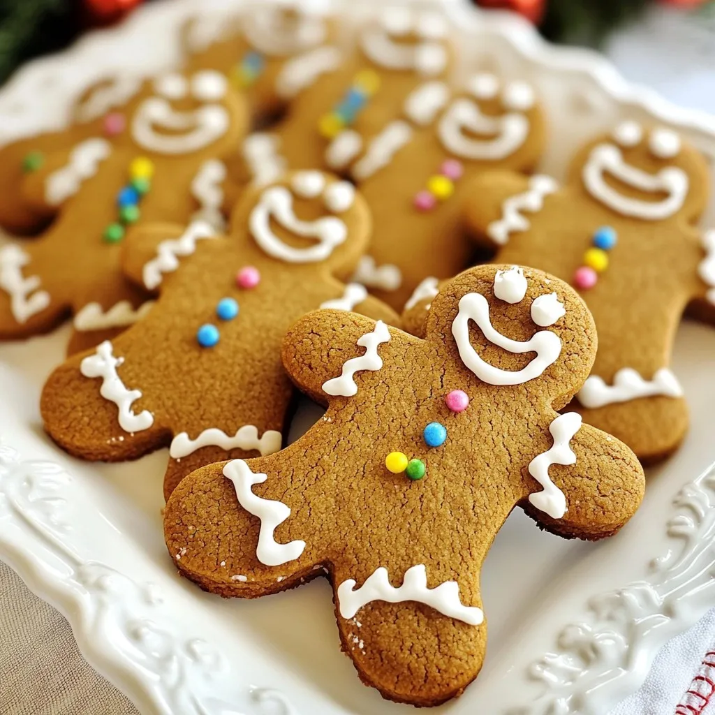 Soft Gingerbread Man Cookies Delightful and Easy Recipe