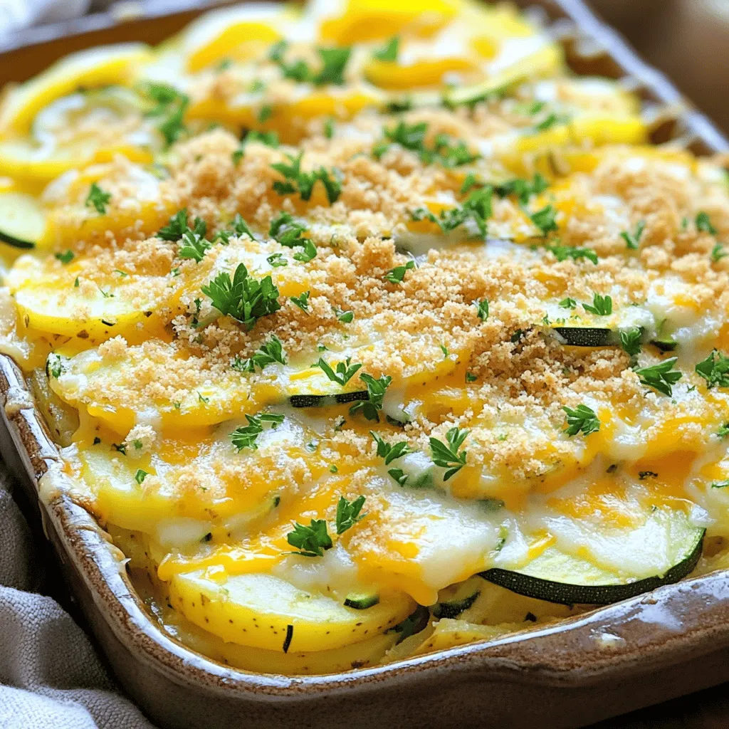 Zucchini Potato Casserole Flavorful and Comforting Dish