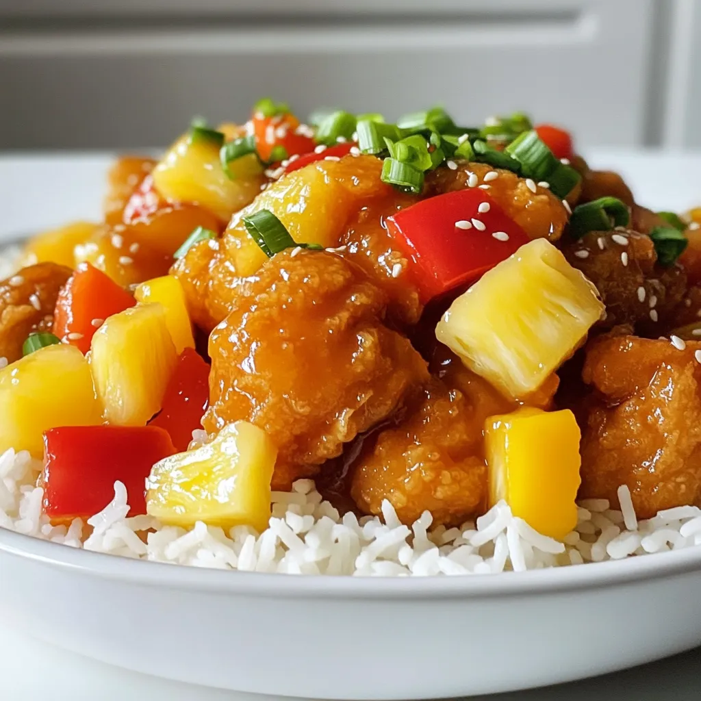Savory Sweet and Sour Chicken Easy Weeknight Meal