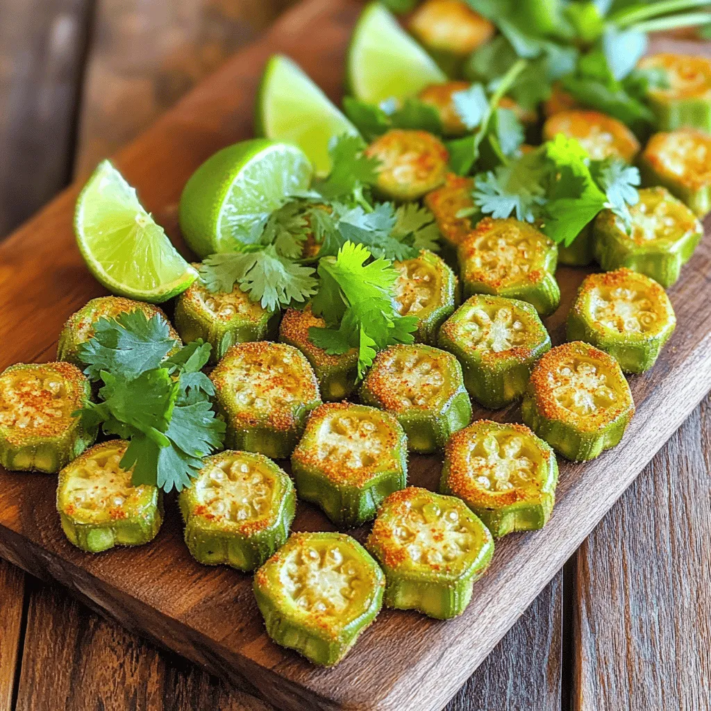 Firecracker Fried Okra Crispy and Flavorful Snack