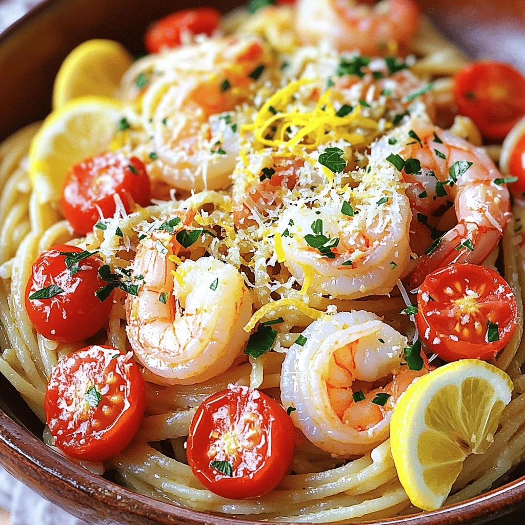 Garlic Butter Shrimp Pasta Simple and Flavorful Dish