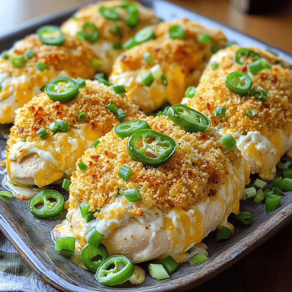 Jalapeno Popper Chicken Bake Rich and Flavorful Dish